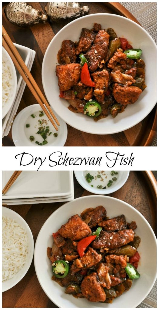 Dry Schezwan Fish Recipe - Party Appetizer [Cafe Recipe]