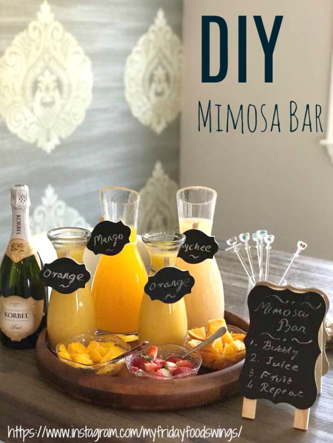 How To Build Your Own Mimosa Bar + Brunch Kit